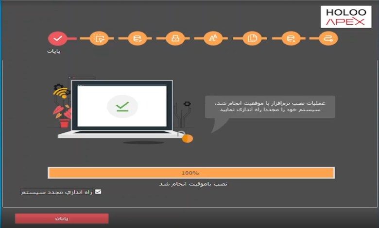 نصب نرم افزار هلو به زبان ساده